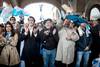 Homenaje a Wilson Ferreira Aldunate, el lunes, en el Puerto de Montevideo.