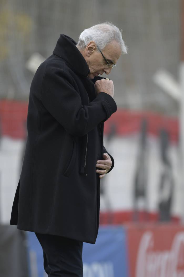 Jorge Fossati, entrenador de River Plate. · Foto: Sandro Pereyra