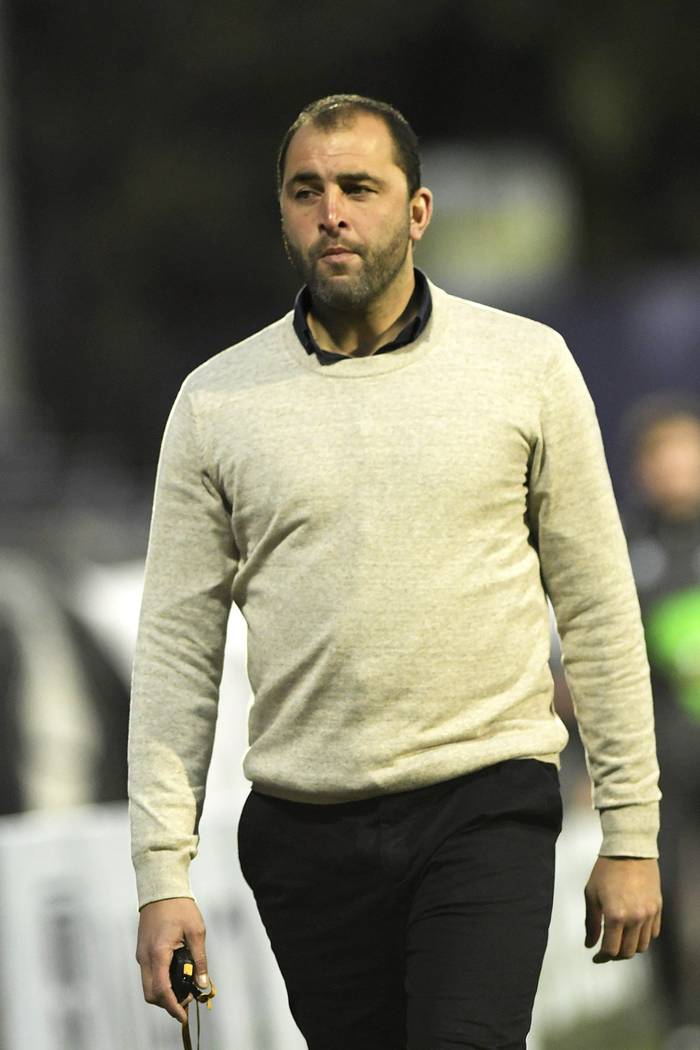 Marcelo Méndez, en el estadio Luis Franzini. (Archivo, setiembre 2019) · Foto: Sandro Pereyra