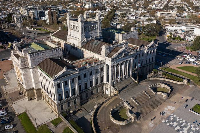 Palacio Legislativo (archivo, setiembre de 2019). · Foto: Daniel Rodríguez, adhocFOTOS