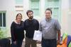 Fernanda Nicolini, Gabriel Chiricho y Diego Pailos. · Foto: Mariana Greif Fernanda Nicolini, Gabriel Chiricho y Diego Pailos. · Foto: Mariana Greif