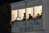 Cabinas de transmisión durante el partido entre Canelones del Este y Melo, por la decimoséptima Copa Nacional de Selecciones, el sábado 15 de febrero, en el Estadio Felipe Maqueira, en Fray Marcos. · Foto: Fernando Morán Cabinas de transmisión durante el partido entre Canelones del Este y Melo, por la decimoséptima Copa Nacional de Selecciones, el sábado 15 de febrero, en el Estadio Felipe Maqueira, en Fray Marcos. · Foto: Fernando Morán