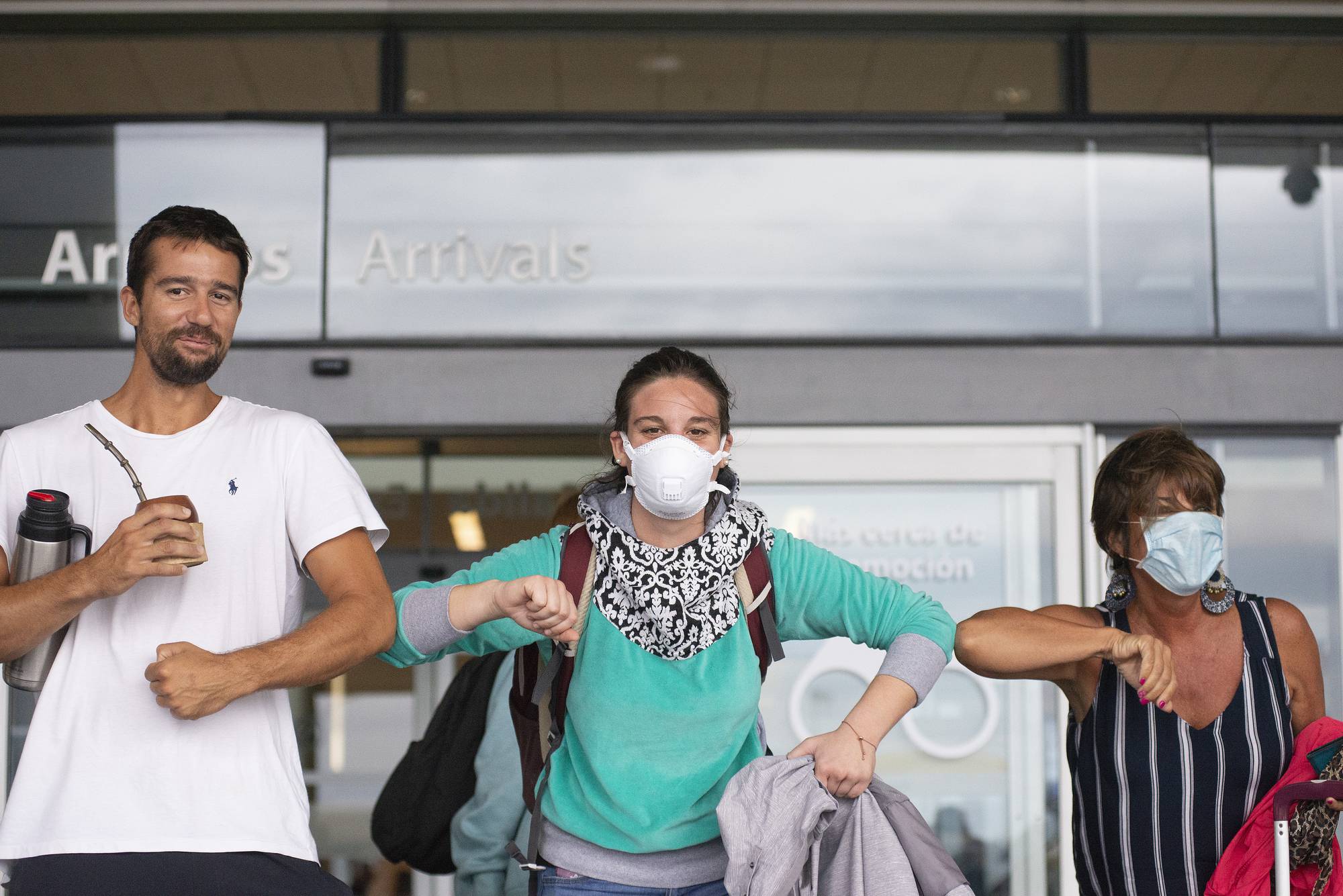 Aeropuerto Internacional de Carrasco, el 14 de marzo.