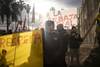 Trabajadores de CITA, frente al Ministerio de Trabajo y Seguridad Social, el 13 de julio. Trabajadores de CITA, frente al Ministerio de Trabajo y Seguridad Social, el 13 de julio.