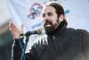 Sergio Sommaruga, dirigente de SINTEP, durante una movilización, en la Explanada de la UDELAR en Montevideo (archivo, agosto de 2020). · Foto: Javier Calvelo, adhocFOTOS Sergio Sommaruga, dirigente de SINTEP, durante una movilización, en la Explanada de la UDELAR en Montevideo (archivo, agosto de 2020). · Foto: Javier Calvelo, adhocFOTOS
