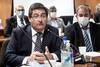 Leonardo Cipriani en la Comisión de Salud del Senado en el anexo del Palacio Legislativo Leonardo Cipriani en la Comisión de Salud del Senado en el anexo del Palacio Legislativo