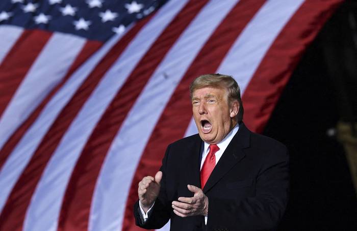 Donald Trump en Dalton Georgia. Archivo, enero 2021.  · Foto: Mandel Ngan, AFP
