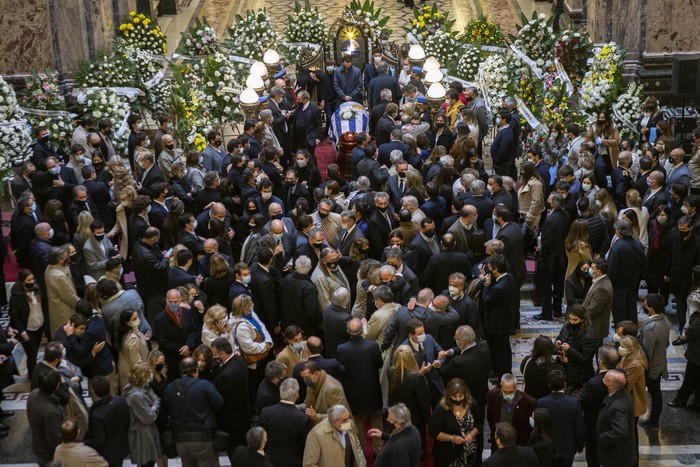 Velatorio en el Palacio Legislativo · Foto: .