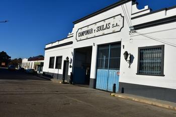 Parque industrial de Juan Lacaze. · Foto: Ignacio Dotti