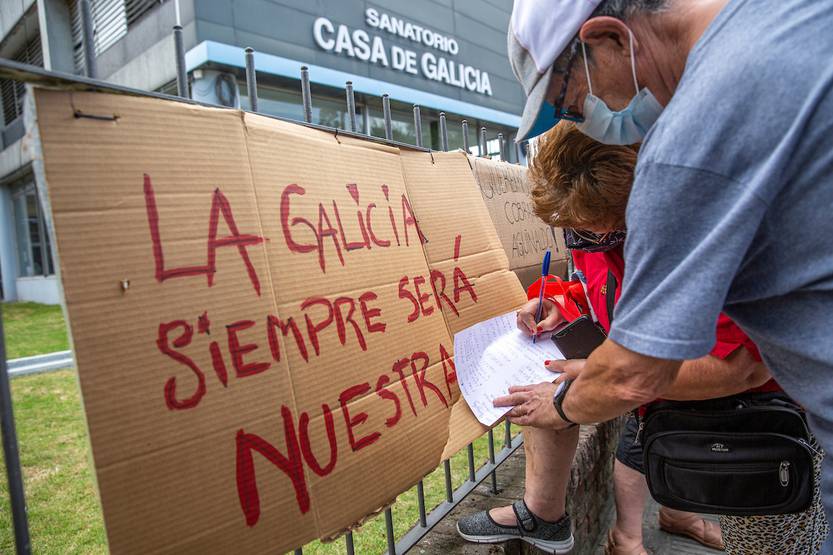 Socios Casa de Galicia asamblea