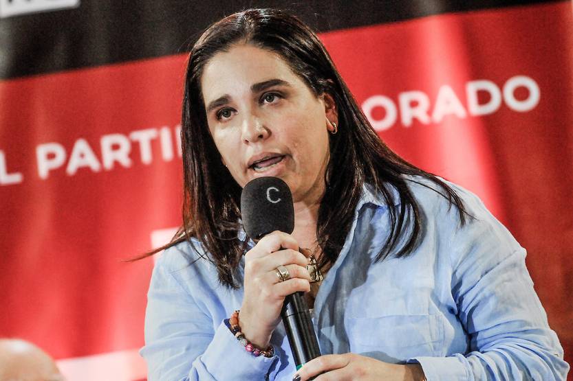 María Eugenia Roselló, Casa del Partido Colorado