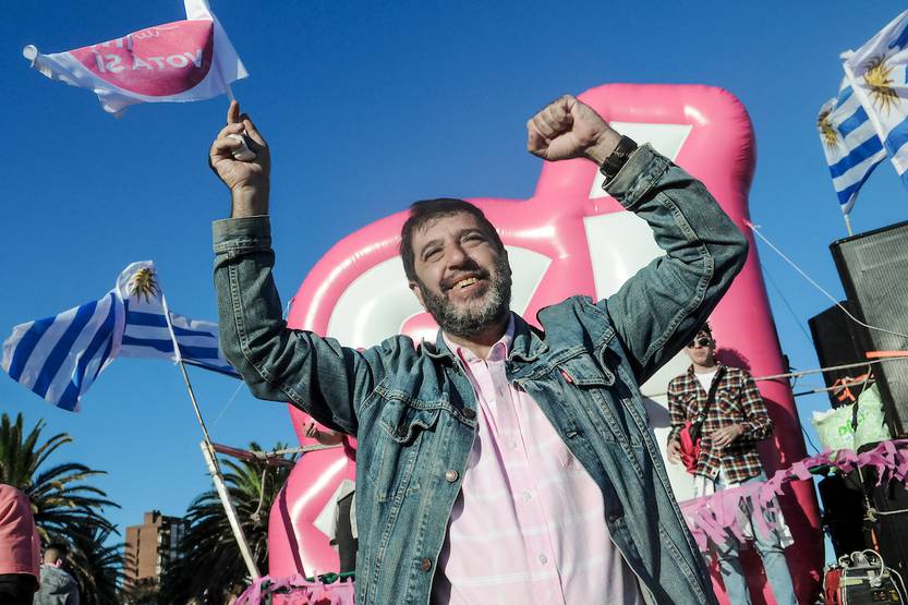 Fernado Pereira Caravana por el Sí