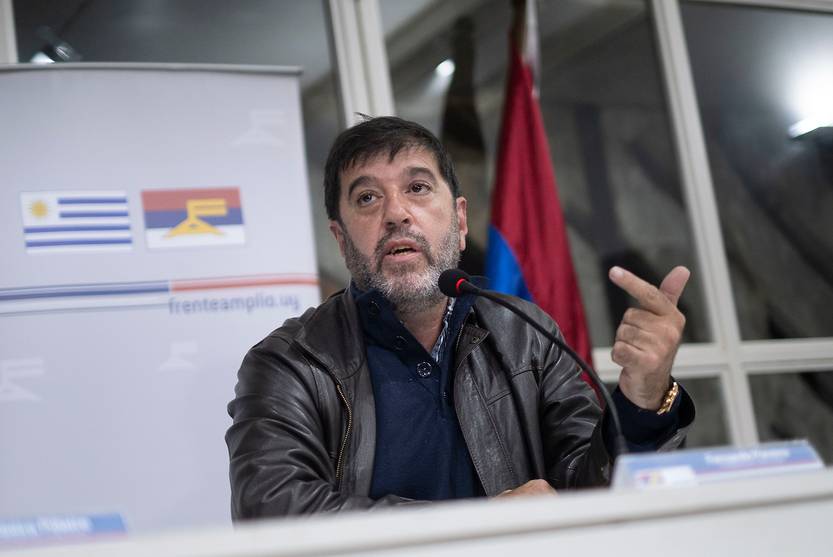 Fernando Pereira en la Huella de Seregni