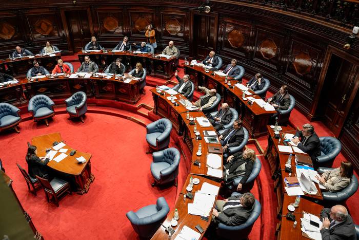 Cámara de Senadores (archivo, julio de 2022). · Foto: Javier Calvelo, adhocFOTOS