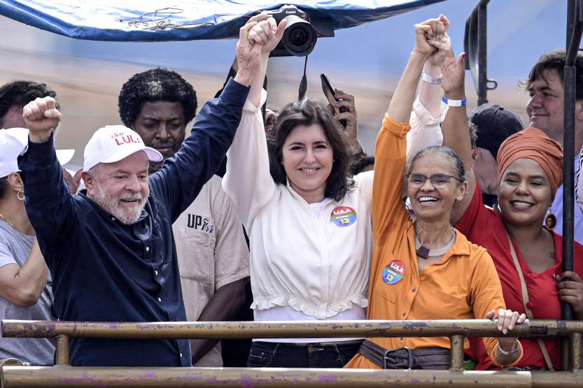 20221030 Simone Tebet y Lula