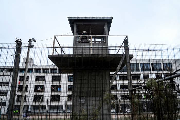 Cárcel de mujeres, en Montevideo (archivo, junio de 2020). · Foto: Javier Calvelo, adhocFOTOS