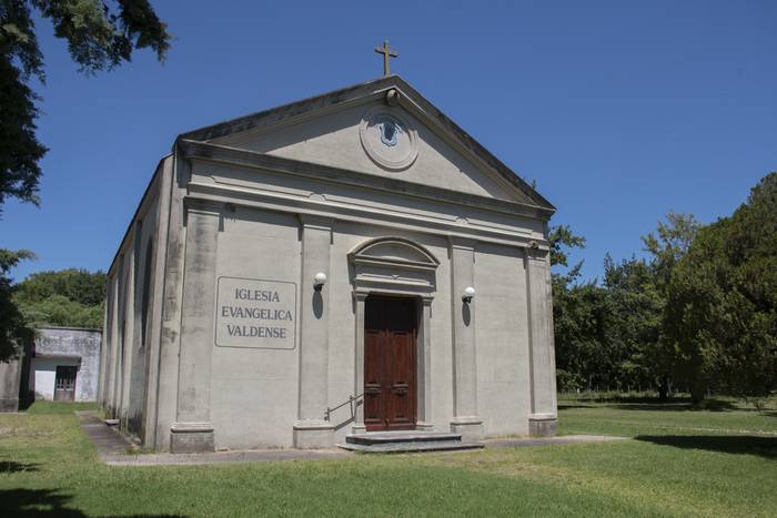 Iglesia Evangélica Valdense (archivo, febrero de 2022) · Foto: Ignacio Dotti