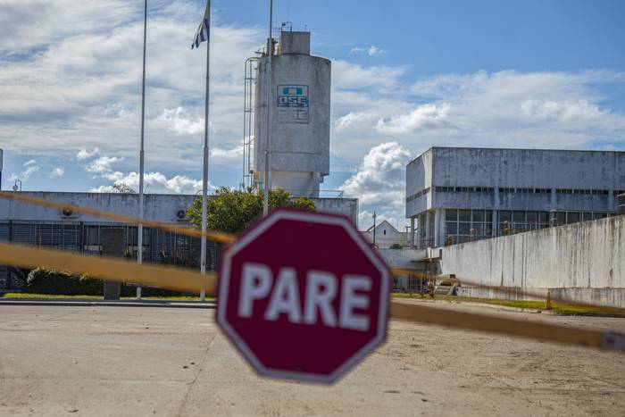 Planta de OSE en Aguas Corrientes (archivo, junio de 2022). · Foto: .