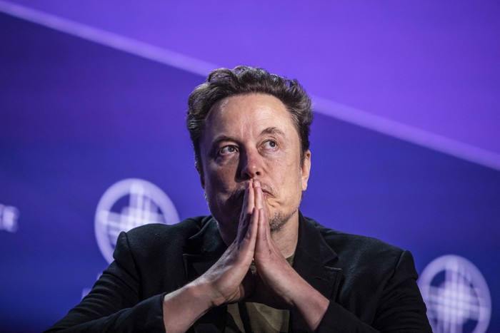 Elon Musk, el 6 de mayo, en California. · Foto: Apu Gomes, Getty Images, AFP