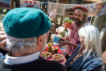 Primera edición del Día Nacional de la Agroecología, el 8 de setiembre, en el parque Roosevelt. · Foto: Martín Varela Umpiérrez