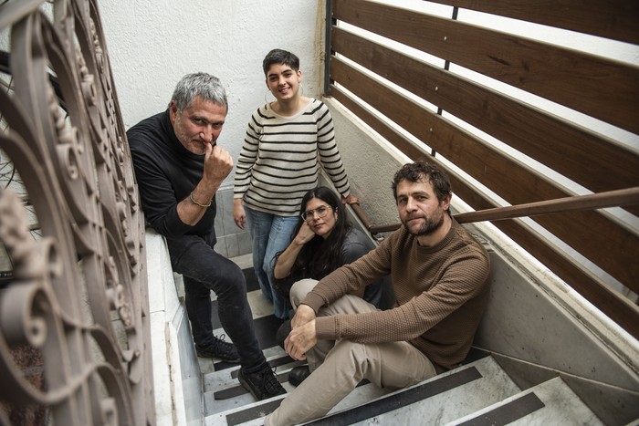 Juan Cansanova, Cecilia de los Santos, Camila Ferrari y Luciano Supervielle · Foto: Diego Vila