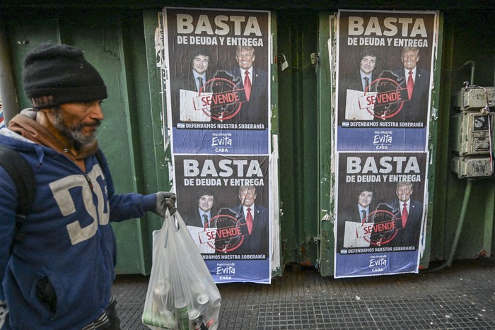 Buenos Aires el 1 de octubre de 2025. · Foto: Luis Robayo, AFP
