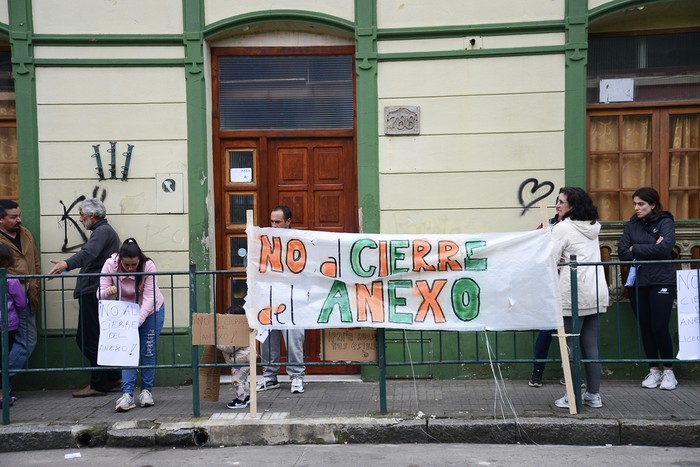 Movilización en defensa del anexo, el 14 de octubre. · Foto: Natalia Ayala