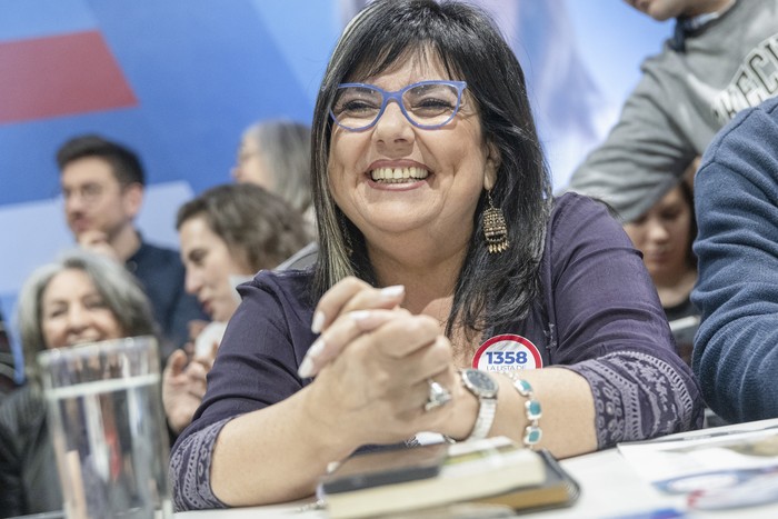 María Inés Obaldía, en La Huella de Seregni (archivo, setiembre de 2024). · Foto: Mara Quintero