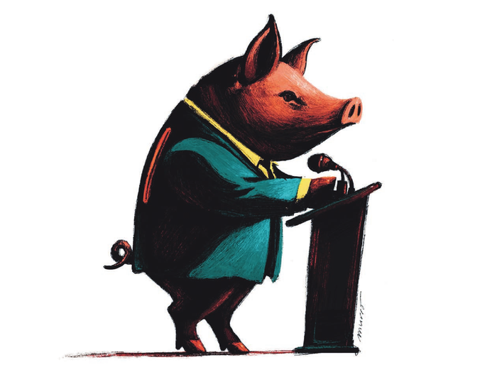 Foto principal del artículo 'La extrañable transparencia' · Ilustración: Federico Murro