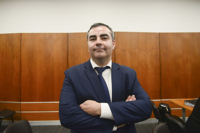 Fiscal Jorge Vaz. (archivo, setiembre de 2025) · Foto: Natalia Ayala