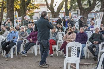 Fernando Pereira, el 28 de setiembre, en el comité Los Olímpicos. · Foto: Alessandro Maradei