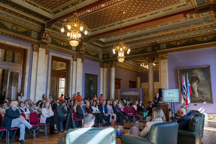 Salón de eventos especiales del Parlamento. · Foto: Natalia Rovira