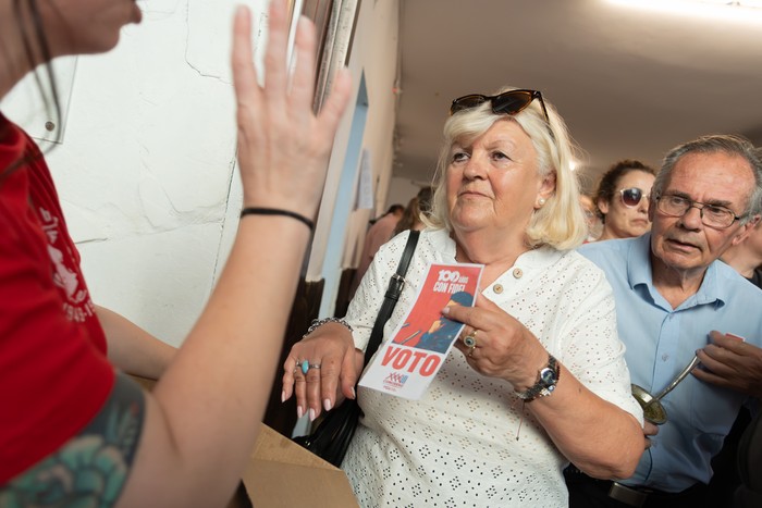 Durante el congreso, el 14 de diciembre, en el Club Atlético Atenas. · Foto: Martín Hernández Müller