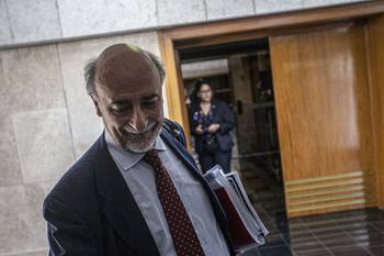 Pablo Mieres, en el Parlamento (archivo, marzo de 2023). · Foto: Ernesto Ryan