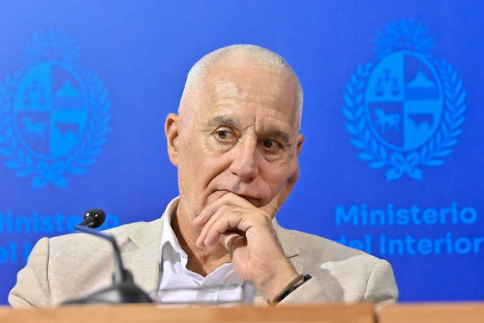 Carlos Negro, el 4 de febrero, en el Ministerio del Interior. · Foto: Martín Hernández Müller