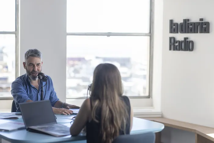Martín Rodríguez y Mariana Cianelli. · Foto: Ernesto Ryan