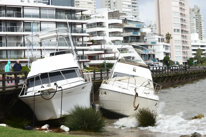 Puerto de Punta del Este, el 27 de abril · Foto: Natalia Ayala