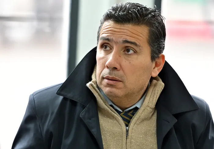 Marcelo Oliva, presidente de la Liga Salteña de Básquetbol. · Foto: Ariel Volpi