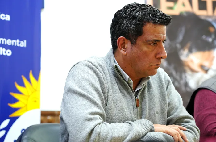 El director departamental del MSP de Salto, Luis Rodríguez. · Foto: Ariel Volpi