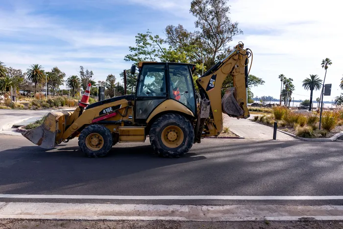 Obras en Paysandú. Foto: Santiago Fleitas (archivo, julio de 2026)