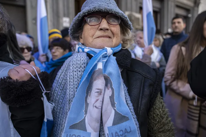 El 9 de agosto, en la plaza Matriz · Foto: Ernesto Ryan