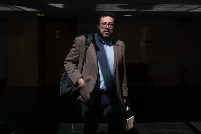 Alejandro Sánchez en el Parlamento. Foto: Gianni Schiaffarino (archivo, noviembre de 2025)