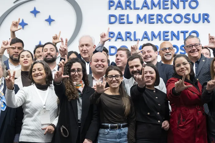 Sesión de clausura del Congreso Panamericano, el 23 de agosto, en el Edificio Mercosur. · Foto: Congreso Panamericano