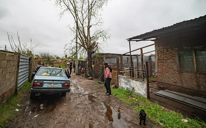 Barrio Andresito 2, Salto, el 28 de agosto · Foto: Ariel Volpi