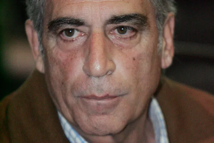 Eduardo Ruffo durante el juicio por crímenes de lesa humanidad, el 3 de junio de 2010, en Buenos Aires. Foto: Maxi Failla, AFP