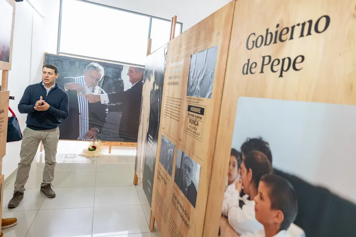 Juan Gorosterrazú, el 10 de octubre, en Paysandú. · Foto: Santiago Felitas