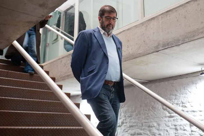 Fernando Pereira, el 10 de octubre, en La Huella de Seregni. · Foto: Alessandro Maradei