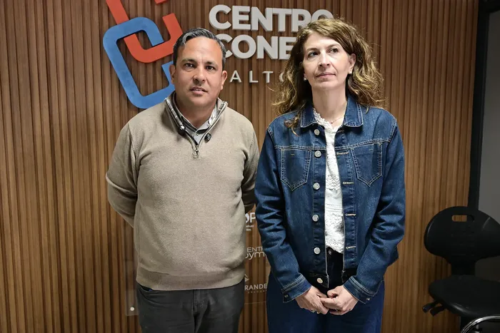 Jorge Vaz Tourem y Marcela Fernández. · Foto: Ariel Volpi