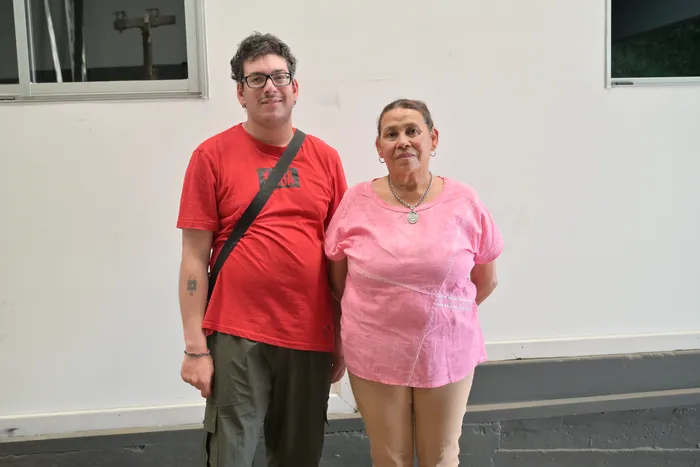 Vladimir Flores y Rosario Gularte. · Foto: Ariel Volpi