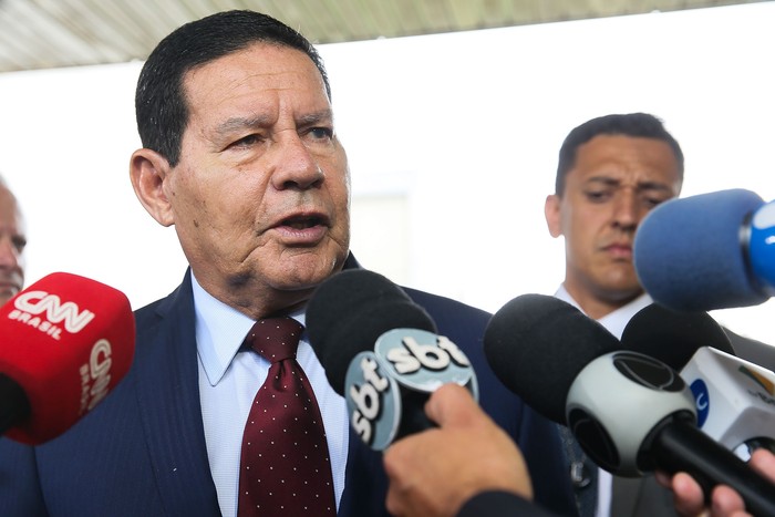 Hamilton Mourão.
 · Foto: Antonio Cruz, Agencia Brasil